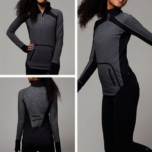 Ivivva - Speed Seeker Herringbone 1/4 Zip Pullover